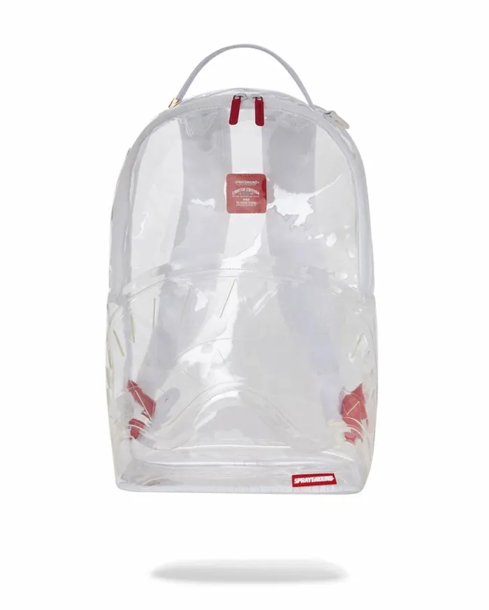 Bags SPRAYGROUND CLEAR AS DAY 8211 100 ALL CLEAR DLX BACKPACK