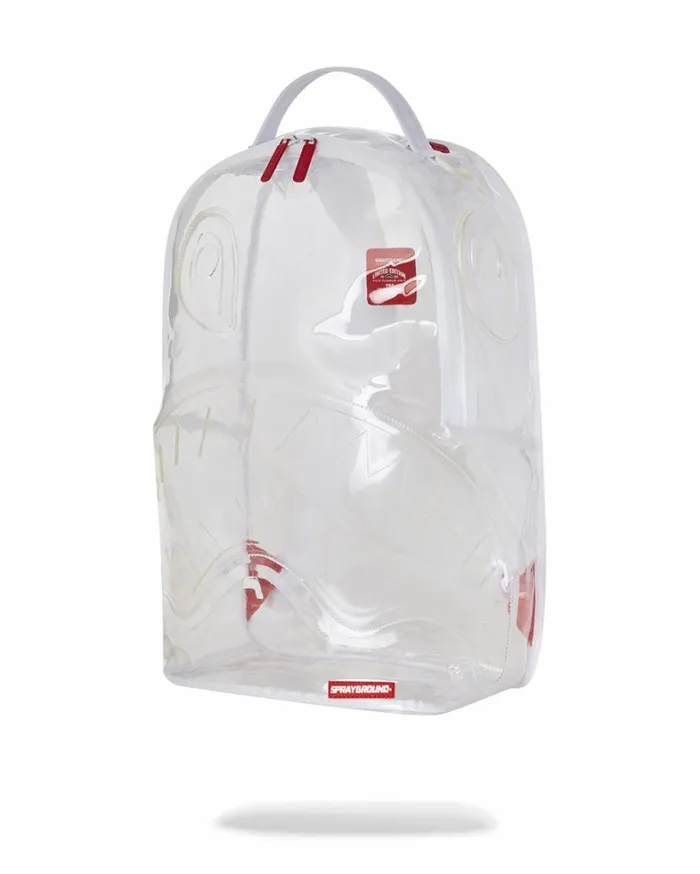 Bags SPRAYGROUND CLEAR AS DAY 8211 100 ALL CLEAR DLX BACKPACK Bags SPRAYGROUND CLEAR AS DAY 8211 100 ALL CLEAR DLX BACKPACK