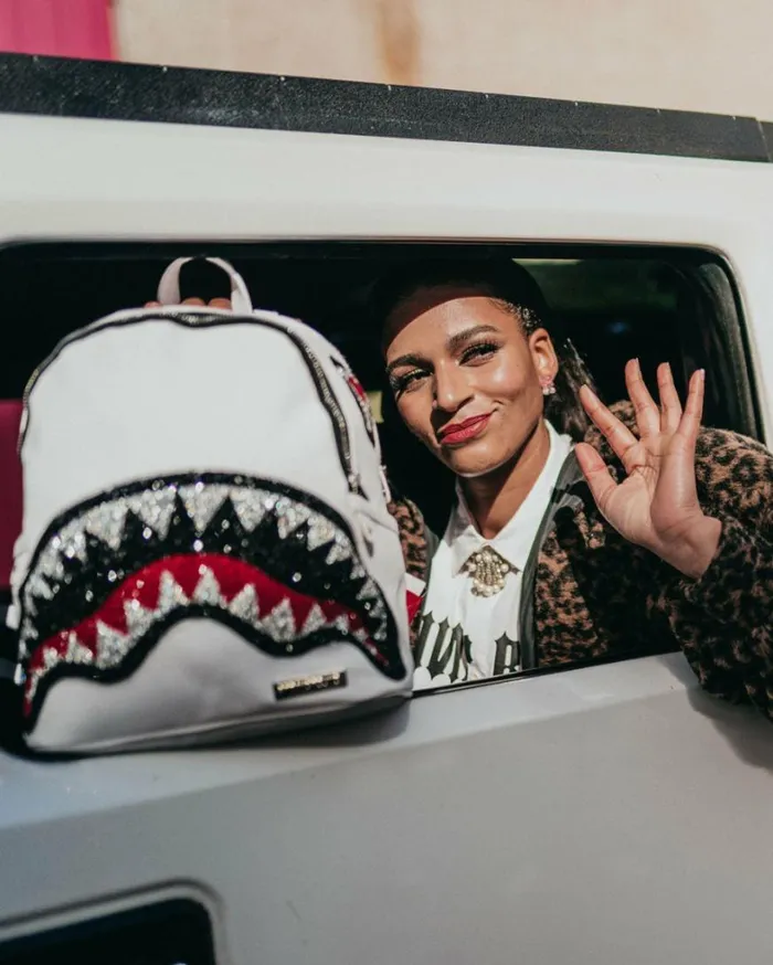 Bags SPRAYGROUND CLEARCUT SAVAGE BACKPACK WHITE