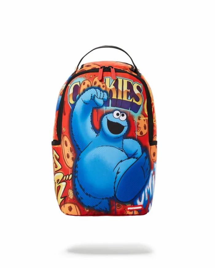 Bags SPRAYGROUND COOKIE MONSTER ON THE RUN MINI BACKPACK