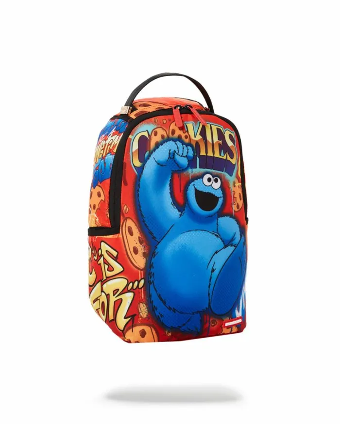 Bags SPRAYGROUND COOKIE MONSTER ON THE RUN MINI BACKPACK