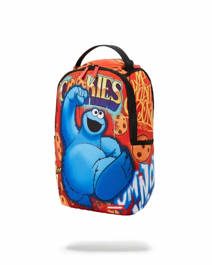 Bags SPRAYGROUND COOKIE MONSTER ON THE RUN MINI BACKPACK
