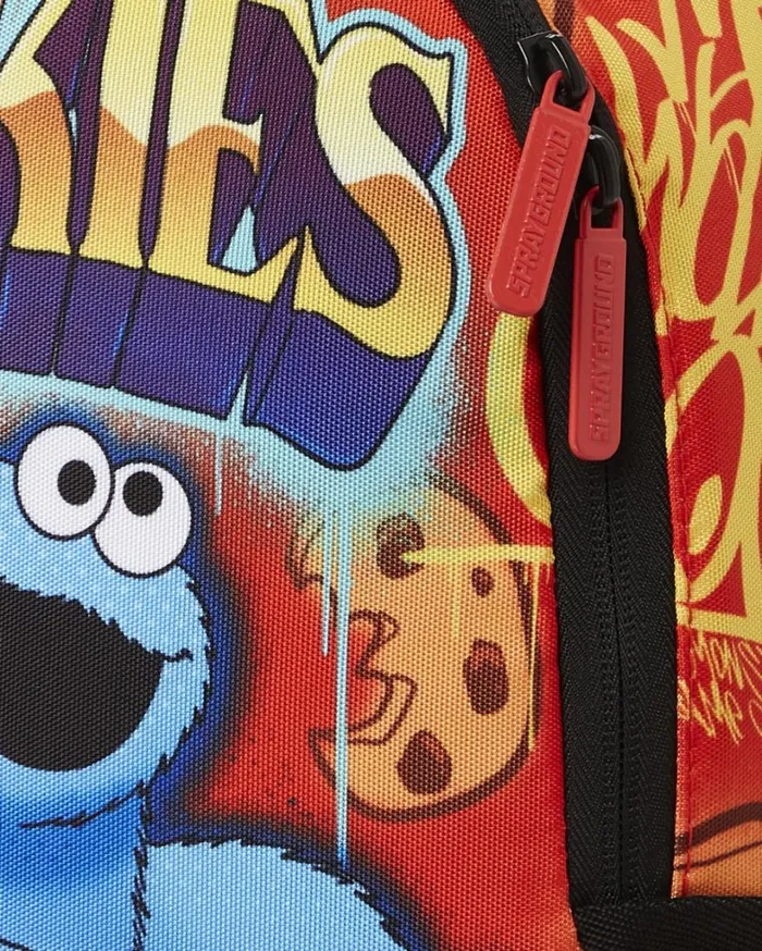 Bags SPRAYGROUND COOKIE MONSTER ON THE RUN MINI BACKPACK