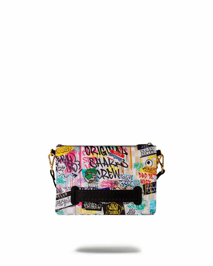Bags SPRAYGROUND CREATE ANOTHER DAY CROSSOVER CLUTCH W SHOULDER STRAP