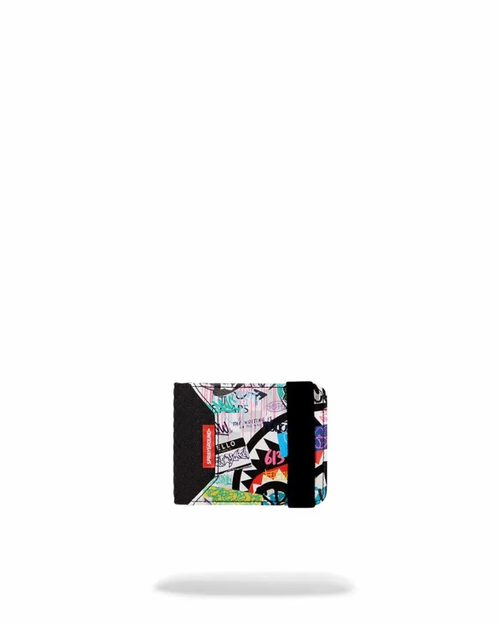 Bags SPRAYGROUND CREATE ANOTHER DAY ELASTIC BIFOLD WALLET