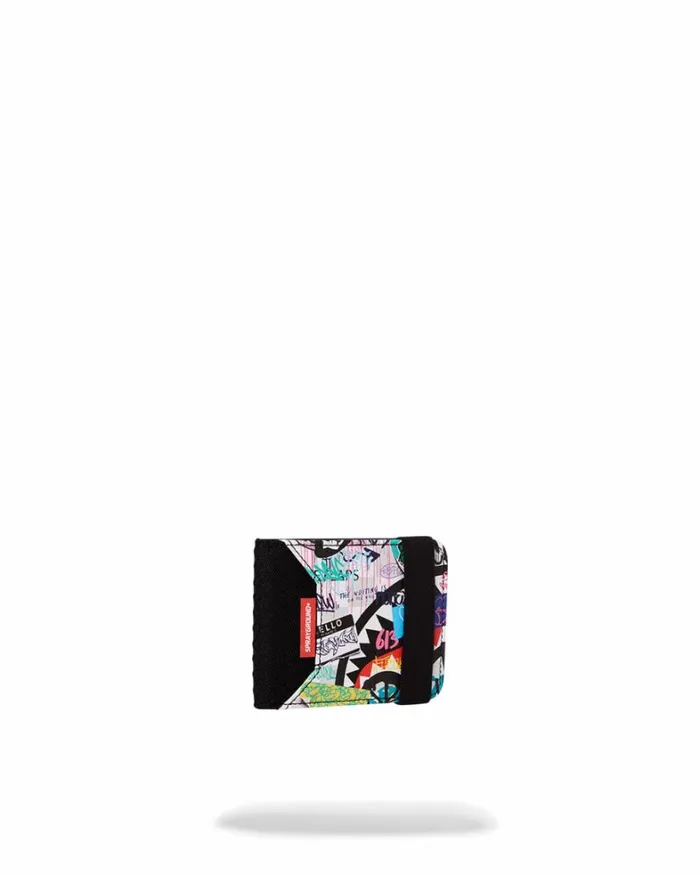 Bags SPRAYGROUND CREATE ANOTHER DAY ELASTIC BIFOLD WALLET