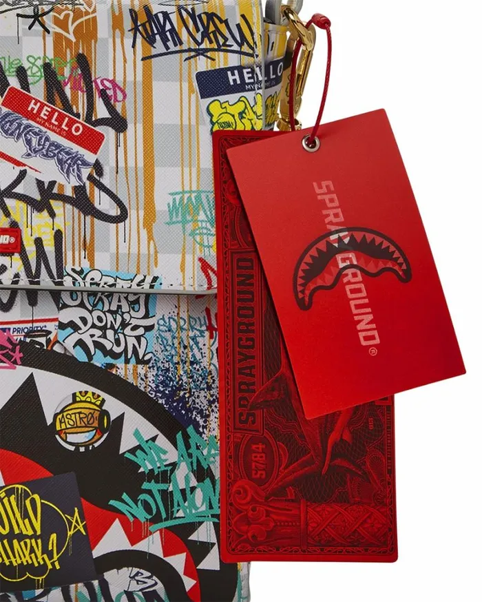 Bags SPRAYGROUND CREATE ANOTHER DAY MESSENGER SLING