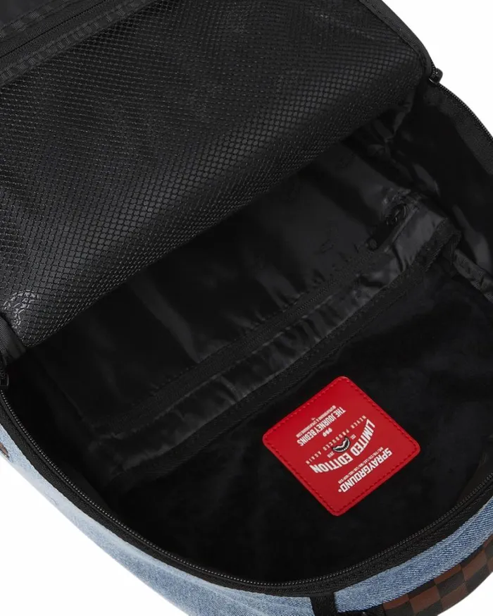 Bags SPRAYGROUND FABRIC HOUSE SHARK DRIP BACKPACK