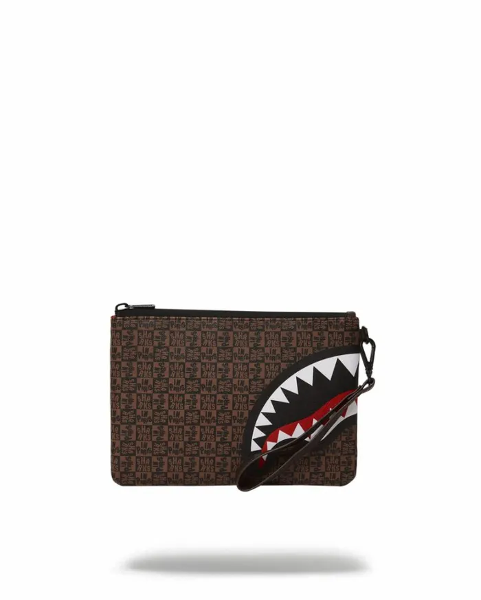 Bags SPRAYGROUND FRENZY SHARKS CROSSOVER CLUTCH