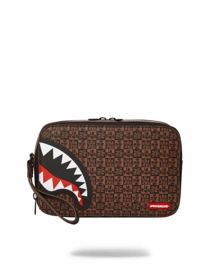 Bags SPRAYGROUND FRENZY SHARKS TOILETRY BAG