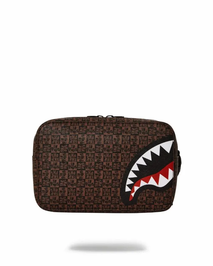 Bags SPRAYGROUND FRENZY SHARKS TOILETRY BAG