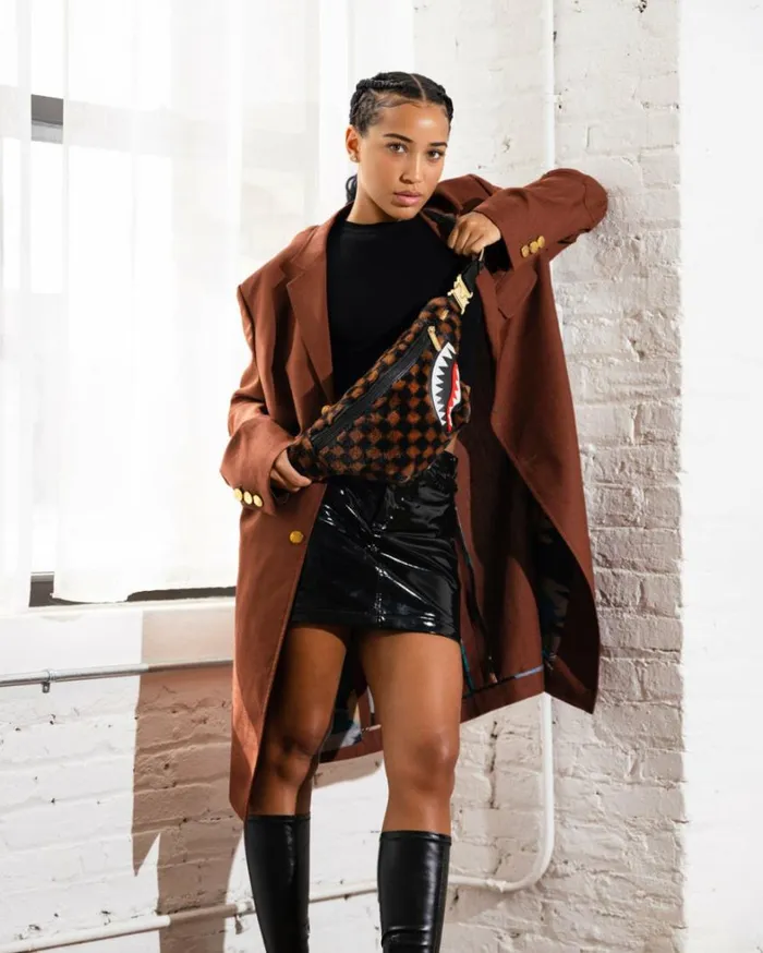 Bags SPRAYGROUND FURRR SHARKS IN PARIS SAVVY CROSSBODY