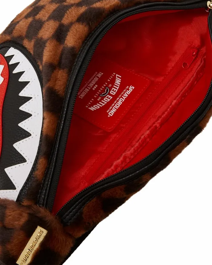 Bags SPRAYGROUND FURRR SHARKS IN PARIS SAVVY CROSSBODY