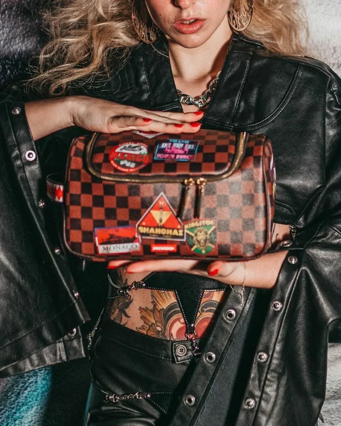 Bags SPRAYGROUND GLOBAL MOGUL TOILETRY BAG