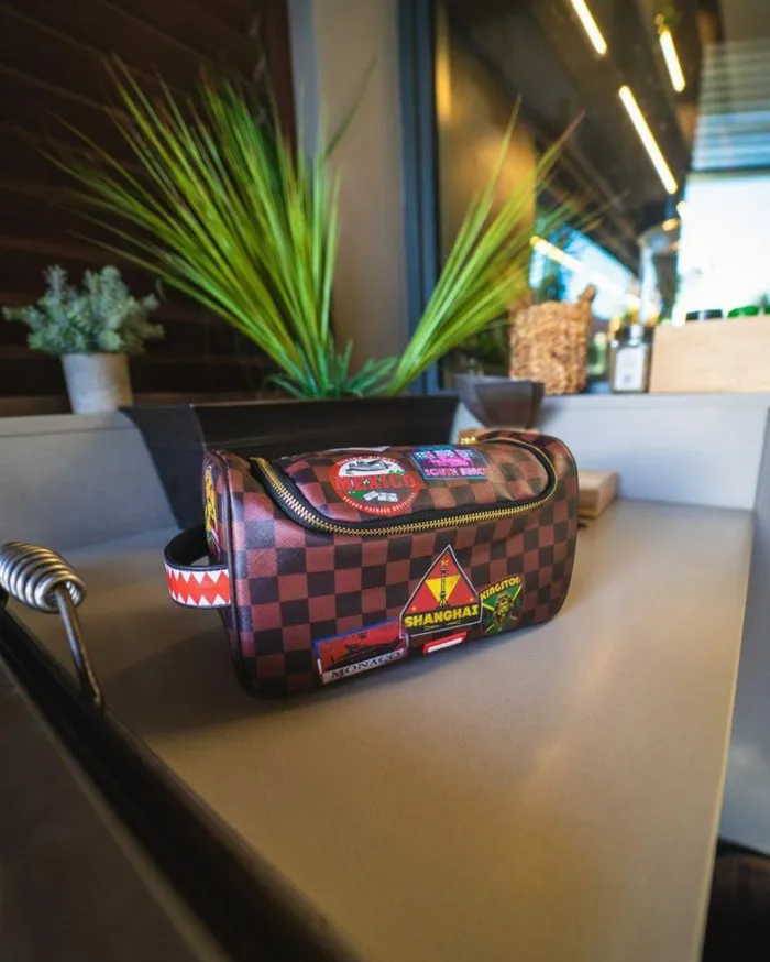 Bags SPRAYGROUND GLOBAL MOGUL TOILETRY BAG