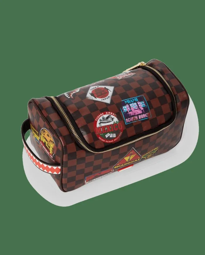 Bags SPRAYGROUND GLOBAL MOGUL TOILETRY BAG