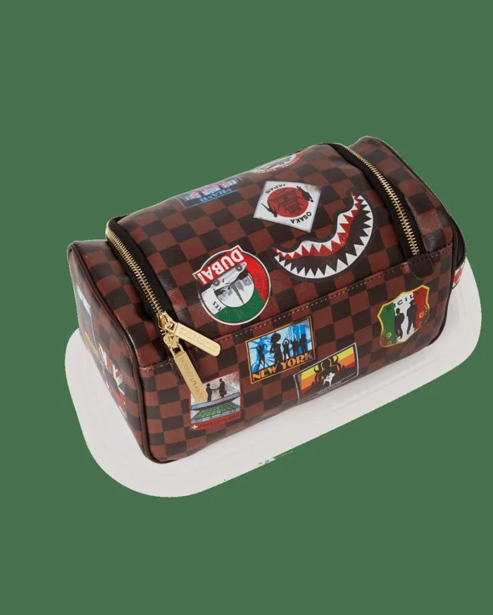 Bags SPRAYGROUND GLOBAL MOGUL TOILETRY BAG