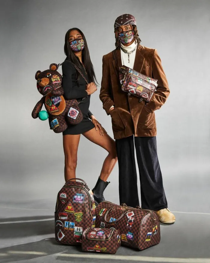 Bags SPRAYGROUND GLOBAL MOGUL TOILETRY BAG