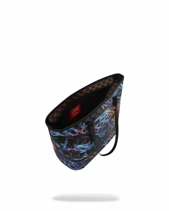 Bags SPRAYGROUND GLOW IN THE DARK CITY OF LIGHT TOTE