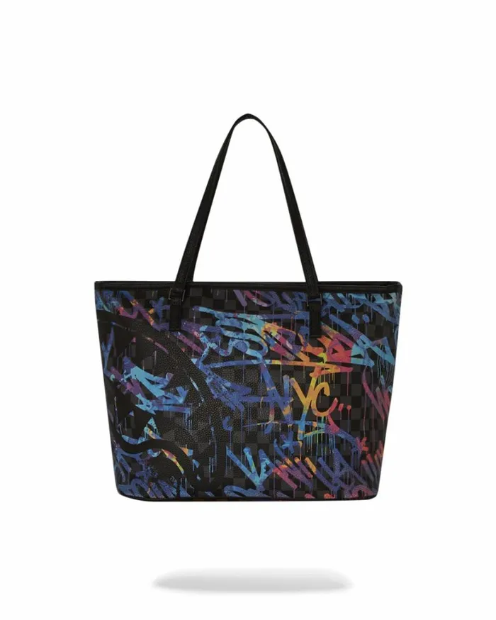 Bags SPRAYGROUND GLOW IN THE DARK CITY OF LIGHT TOTE