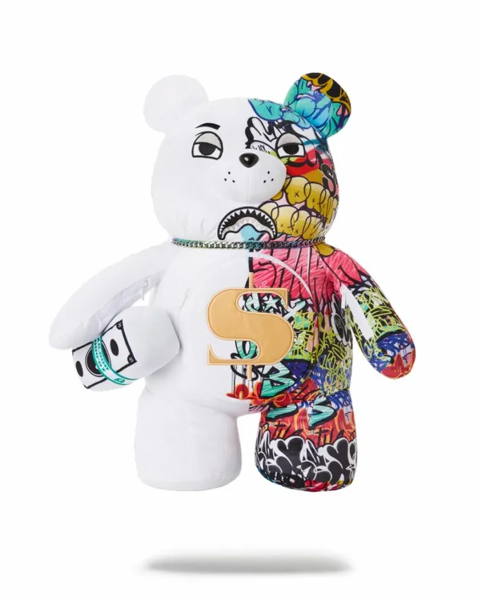 Bags SPRAYGROUND HALF GRAFF MONEYBEAR TEDDYBEAR BACKPACK