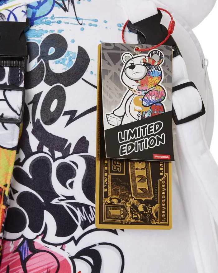 Bags SPRAYGROUND HALF GRAFF MONEYBEAR TEDDYBEAR BACKPACK
