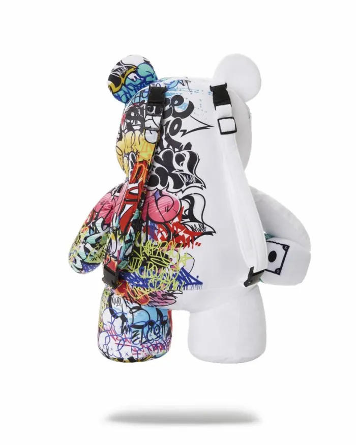 Bags SPRAYGROUND HALF GRAFF MONEYBEAR TEDDYBEAR BACKPACK