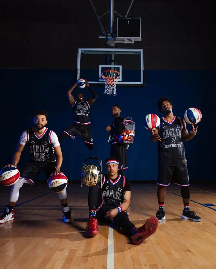 Bags SPRAYGROUND HARLEM GLOBETROTTERS BASKETBALL BAG