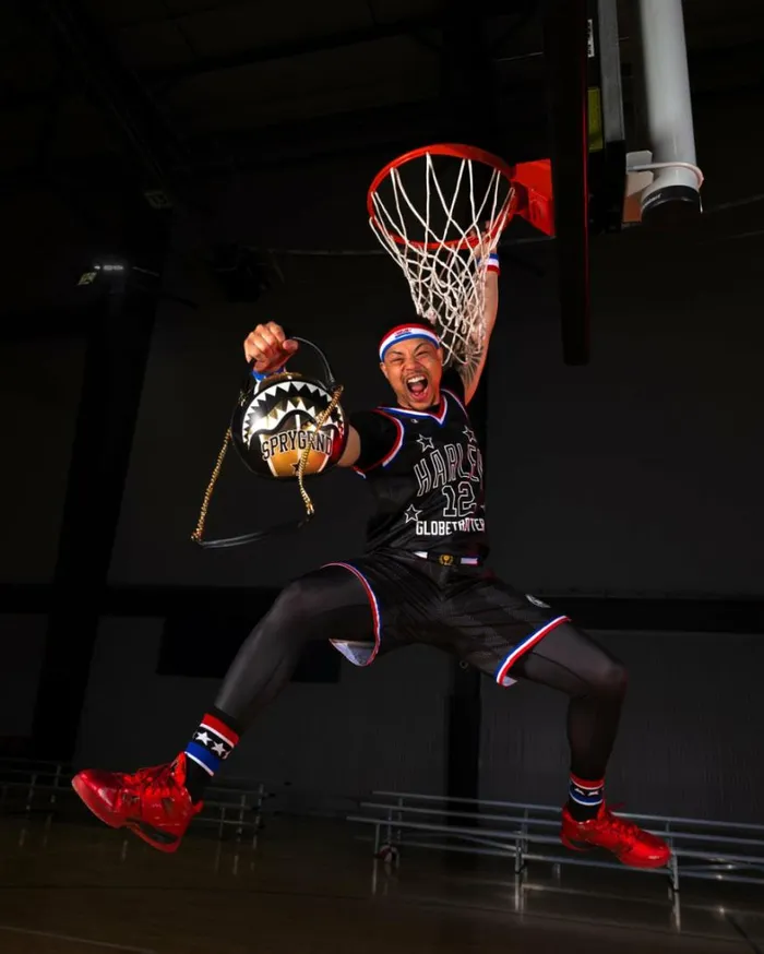 Bags SPRAYGROUND HARLEM GLOBETROTTERS BASKETBALL BAG