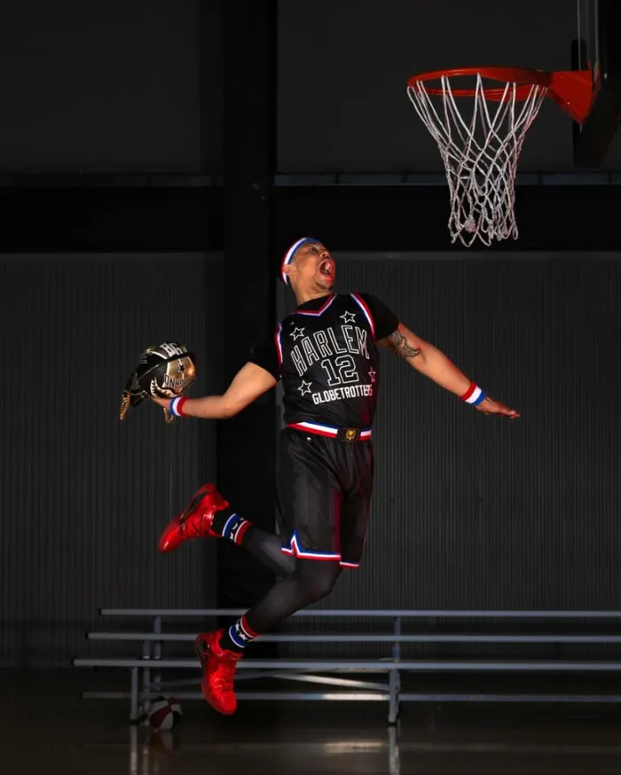 Bags SPRAYGROUND HARLEM GLOBETROTTERS BASKETBALL BAG