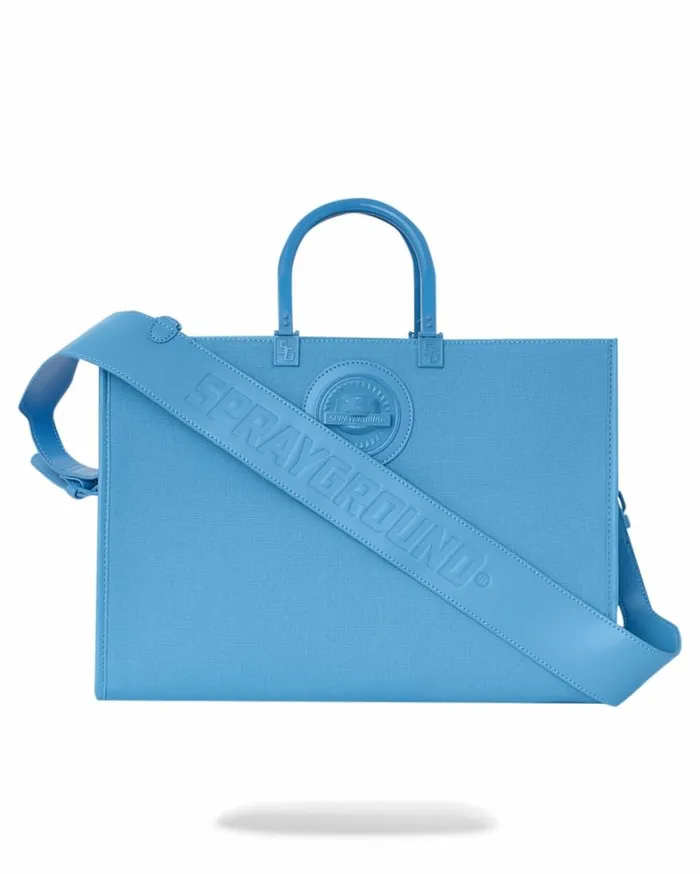 Bags SPRAYGROUND HEAVY METAL SHARK BLUE TORTUGA TOTE