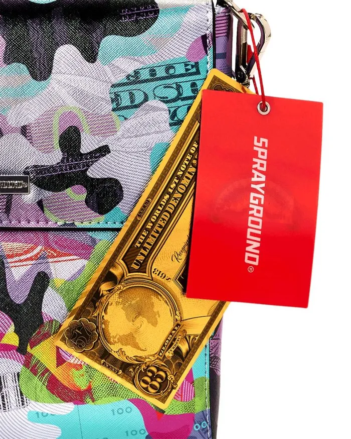 Bags SPRAYGROUND HEAVY RHYTHM MESSENGER SLING BAG