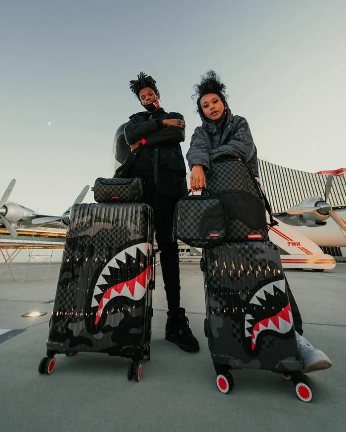 Bags SPRAYGROUND HENNY BLACK SNACK PACK