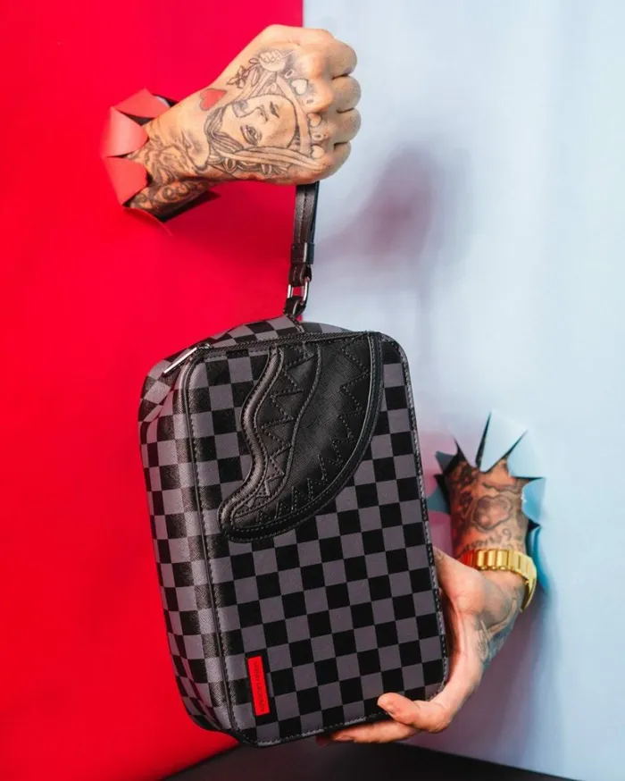 Bags SPRAYGROUND HENNY BLACK TOILETRY BAG