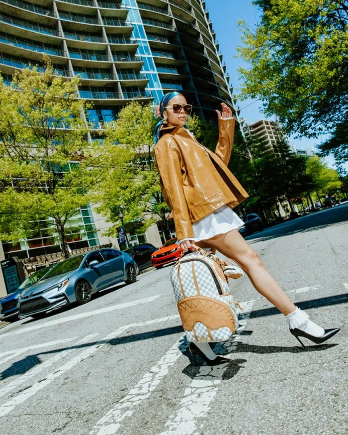Bags SPRAYGROUND HENNY LATTE BACKPACK