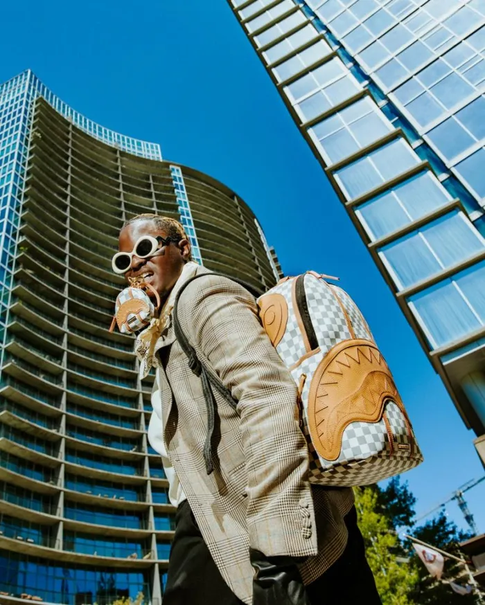 Bags SPRAYGROUND HENNY LATTE BACKPACK