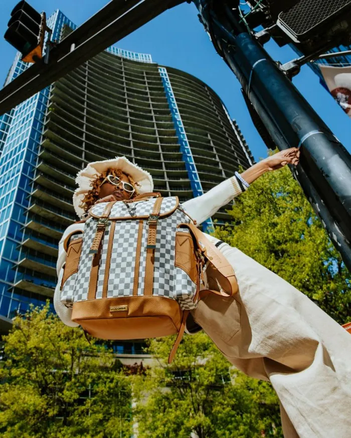 Bags SPRAYGROUND HENNY LATTE MONTE CARLO BACKPACK
