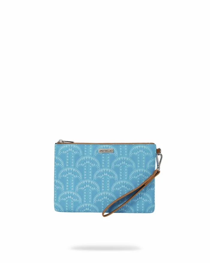 Bags SPRAYGROUND ILLUCHAINS TURQ CROSSOVER CLUTCH