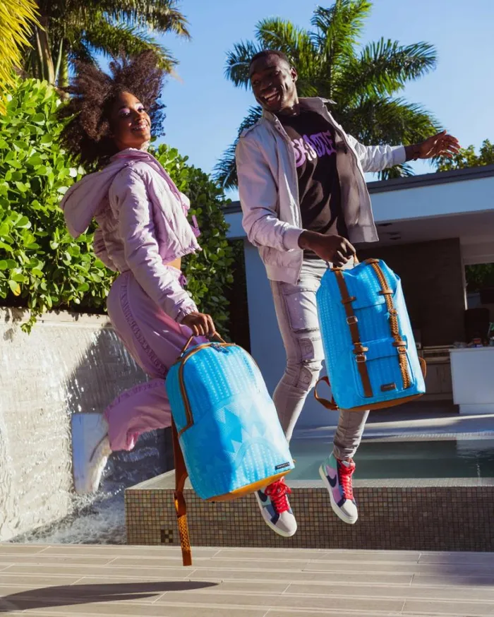 Bags SPRAYGROUND ILLUCHAINS TURQ HILLS BACKPACK