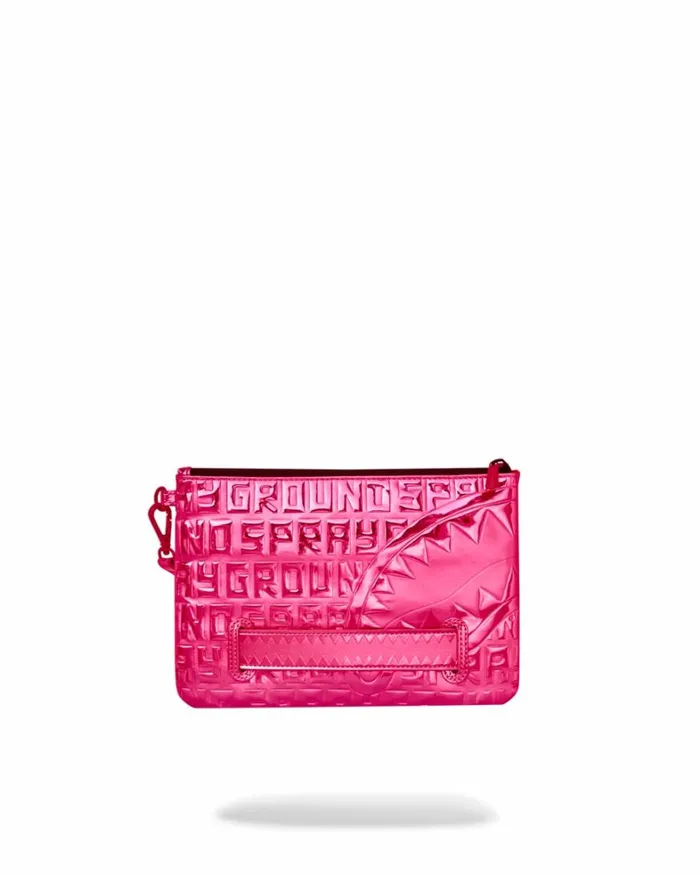 Bags SPRAYGROUND INFINITI PINK DIAMOND CROSSOVER CLUTCH
