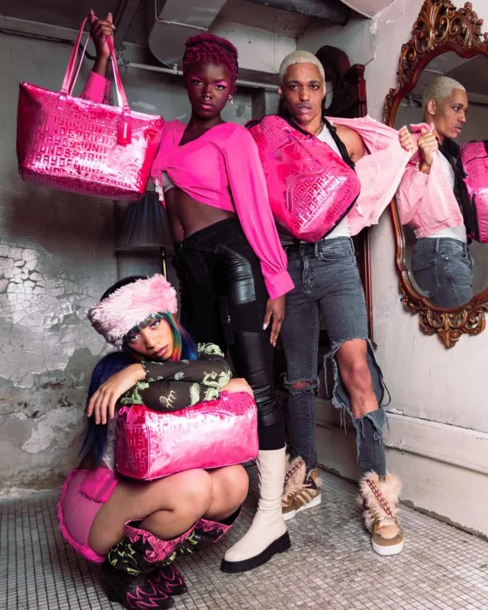 Bags SPRAYGROUND INFINITI PINK DIAMOND TOTE