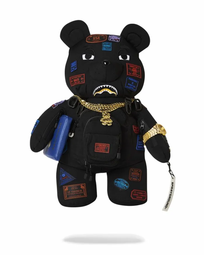 Bags SPRAYGROUND JAMES FIRST CLASS I GOT THESE STAMPS MONEYBEAR
