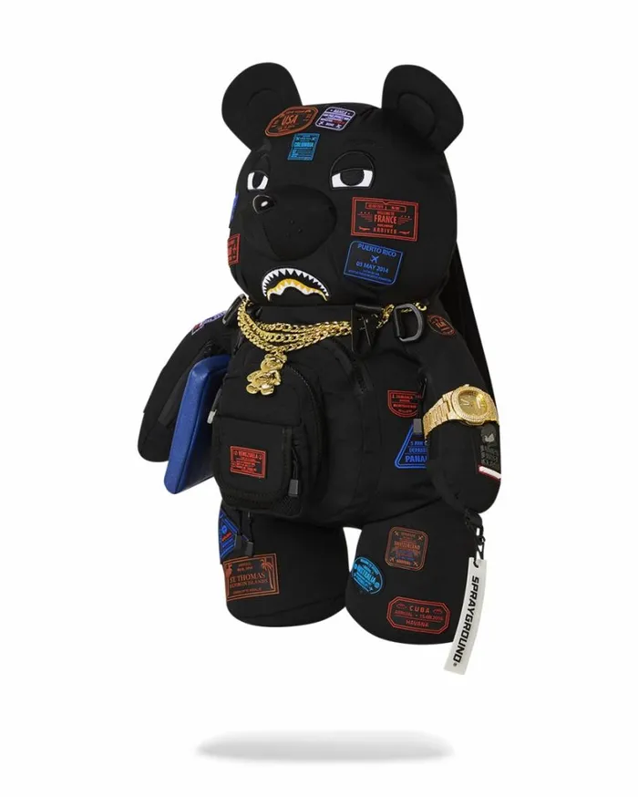 Bags SPRAYGROUND JAMES FIRST CLASS I GOT THESE STAMPS MONEYBEAR