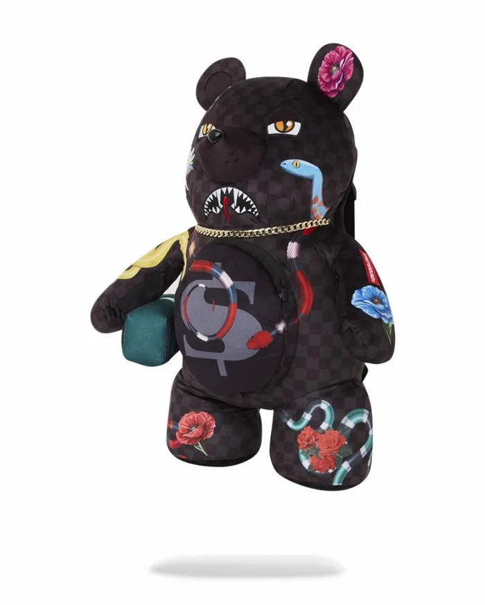 Bags SPRAYGROUND JARDIN D039EDEN MONEYBEAR TEDDYBEAR BACKPACK