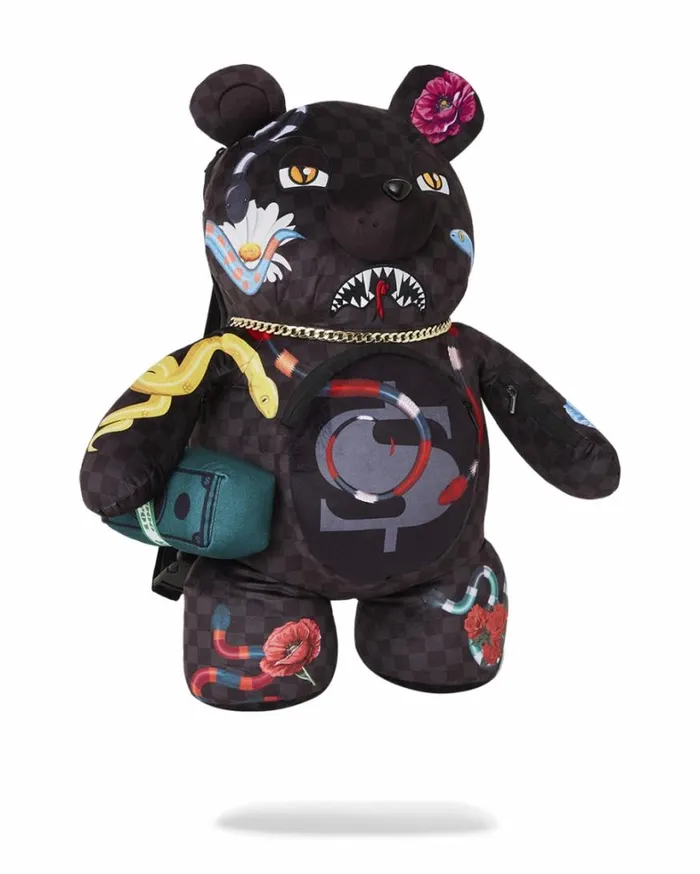 Bags SPRAYGROUND JARDIN D039EDEN MONEYBEAR TEDDYBEAR BACKPACK