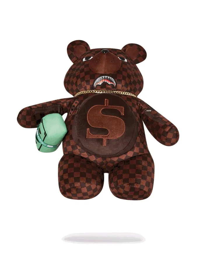 Bags SPRAYGROUND LENTICULAR EFFECTS MONEYBEAR TEDDYBEAR BACKPACK