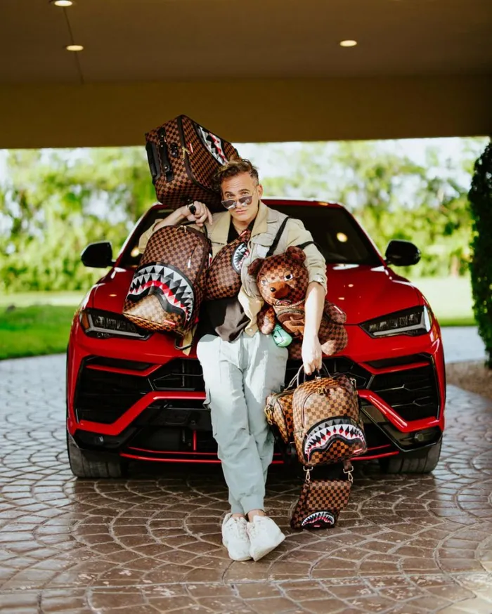 Bags SPRAYGROUND LENTICULAR EFFECTS MONEYBEAR TEDDYBEAR BACKPACK