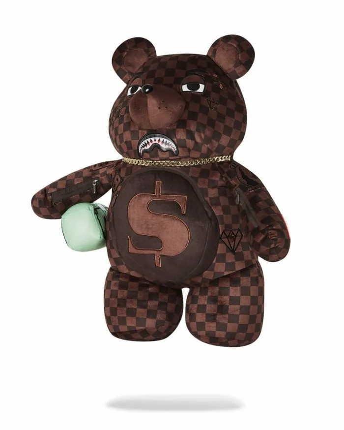 Bags SPRAYGROUND LENTICULAR EFFECTS MONEYBEAR TEDDYBEAR BACKPACK