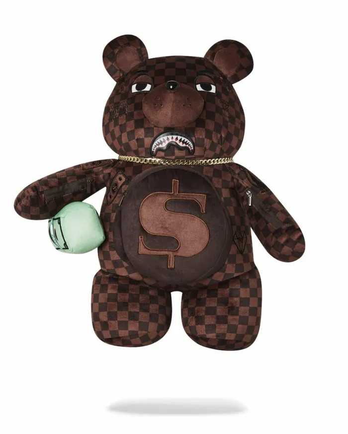 Bags SPRAYGROUND LENTICULAR EFFECTS MONEYBEAR TEDDYBEAR BACKPACK