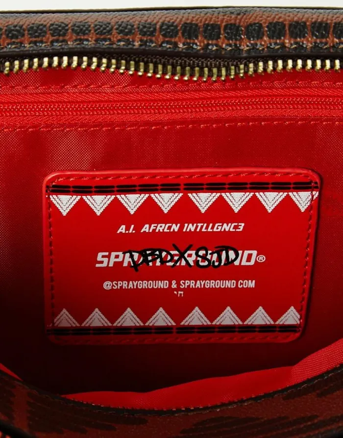 Bags SPRAYGROUND LEOPARDS IN PARIS TOILETRY AKA MONEY BAG